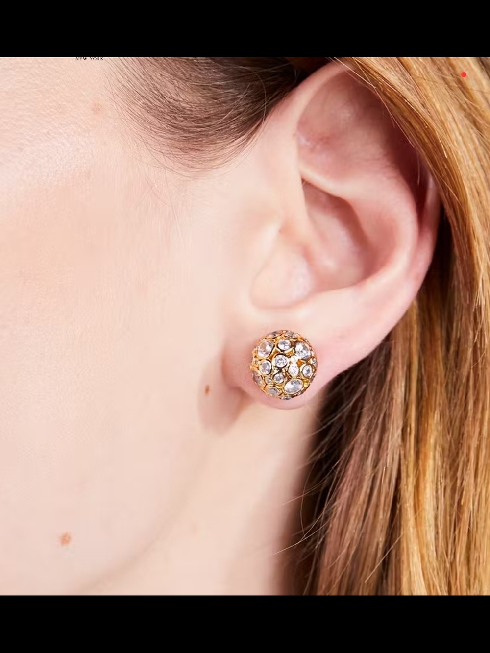 kate spade On The Dot Sphere Studs NWT - Picture 4 of 5